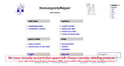 Desktop Screenshot of homozygositymapper.org